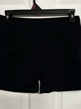 Black gym shorts